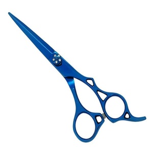 Ciseaux de coiffure professionnels pour hommes, revêtement noir, vis à tête creuse - Product Image 5