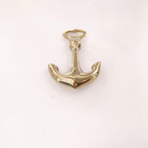 Anchor Brass Bottle Opener Polished Brass Nautical Decor Handmade Maritime <b>Bar</b> <b>Tool</b> Decorative For Home Restaurant Hotel - Product Image 4