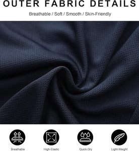 <b>Men</b> <b>Compression</b> <b>Shorts</b> Breathable Lightweight Stretch Fit Athletic Training Running Fitness Gym Workout Cycling Performance - Product Image 4
