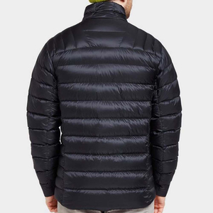 2026 Custom Men's Nylon Puffer Jacket <b>Waterproof</b> Winter Hooded <b>Coat</b> with down Feel <b>Warm</b> Formal Style Men's Puffer Jacket - Product Image 4