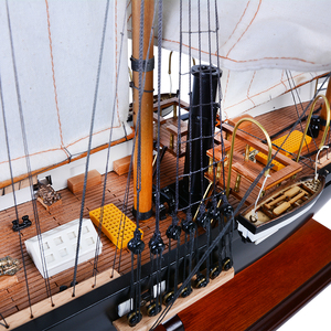 Maquette de navire artisanale CSS Alabama Admiral Line, modèle de la marine confédérée de la guerre civile américaine, décoration, 81,28Lx22,86Wx58,42H cm - Product Image 5