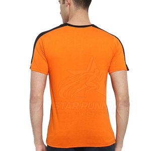 Breathable Regular Fit Solid Casual <b>Canvas</b> <b>Plain</b> Dyed Short Sleeve Printed Eco-Friendly Men T-Shirt Comfortable Quick Dry 100% - Product Image 5