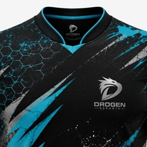 Camiseta Deportiva Corta al Por Mayor, Premium, de Spandex/Poliéster, con Estampado de Grafiti de Fútbol, Antibacteriana, Ecológica, de Secado Rápido y Transpirable - Product Image 2