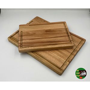 Tabla de Cortar de Madera Gruesa Hecha a Mano para Carne y Verduras, Bloque de Corte de Madera Sólida para Cocina, Restaurante y Hogar - Product Image 3