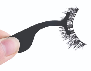 Pinzas para Pestañas de Acero Inoxidable con Recubrimiento Negro, Certificadas por la CE, Herramientas de Belleza, Aplicador de Pestañas Postizas, Pinzas Inclinadas para Cejas - Product Image 3