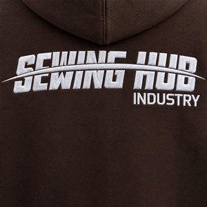 Sudadera con Capucha Extra Grande para Mujer, 450 GSM, Duradera, para Uso en Interiores y Exteriores, con Bolsillo Tipo Canguro y Logotipo Bordado - Product Image 3