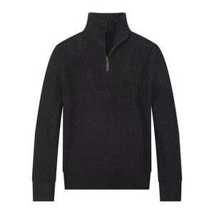 <b>Men</b>/Women Breathable 100% Acrylic Turtleneck <b>Sweaters</b> Warm Autumn Winter Knitted Pullovers Solid Color Long Sleeve Tops Casual - Product Image 3