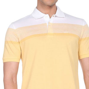 Chemises polo pour hommes sur mesure, vente en gros, tissu en coton, manches courtes, respirantes, confortables, avec fourniture d'usine OEM - Product Image 6