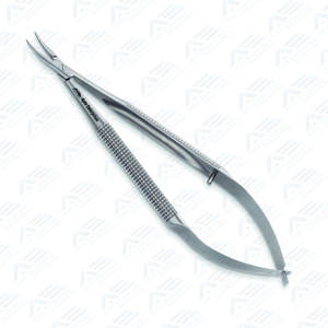 Instrumental Quirúrgico, Pinzas, Portaagujas Barraquer, Instrumento Médico Delicado, Portaagujas y Pasadores Manuales para Microagujas Barraquer - Product Image 2