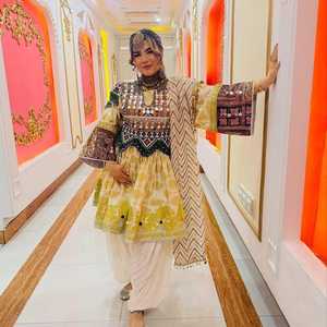 Abiti da donna afghani Kuchi molto venduti in colori e taglie personalizzate, abito afghano di alta qualità al 100% per donne e ragazze di AM IMPEX - Product Image 4