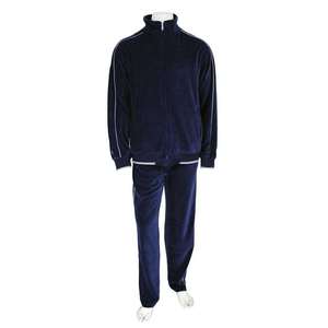 Ensemble de survêtement de sport de luxe 2 pièces pour homme en polyester avec logo personnalisé, collection 2026, fabrication OEM sur mesure - Product Image 1