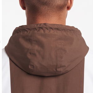 เสื้อแจ็คเก็ตกันลมและกางเกงขาสั้นสำหรับผู้ชาย ชุดแจ็คเก็ตกันลมแบบมีซิปและกางเกงขาสั้นสำหรับผู้ชาย เสื้อแจ็คเก็ตกันลมมีฮู้ดสำหรับผู้ชาย - Product Image 4