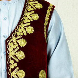 Nuevo Diseño de Moda, Shalwar Kameez Afgano, Vestido Nacional Musulmán Transpirable, Estilo Kabul Balochi, Bordado y Elegante - Product Image 3