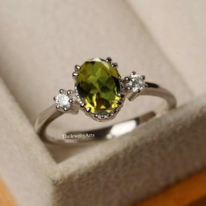 Anillo de Sultanita con Corte Ovalado que Cambia de Color - Anillo de Plata 925 con Piedra Preciosa para Fiesta - Product Image 5