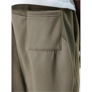 Wholesale OEM High Waist Casual Baggy Trouser <b>Stacked</b> Flares Drawstring Wide Leg Sweatpants <b>Joggers</b> for Running Gym Workout - Product Image 5