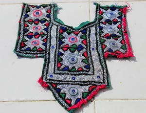 Vintage Banjara cuello yugo BANJARA tela Banjara bordado parche - Product Image 2