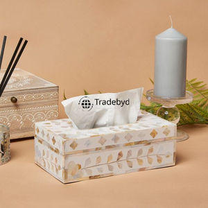 Portarrollos de Papel Ecológico con Incrustaciones de Hueso, Hecho a Mano, Decoración Elegante para el Hogar, Diseño Personalizado, Tradebyd - Product Image 3