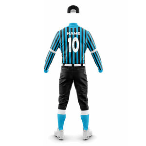 Uniforme de baseball sublimé pour hommes, design de doublure vierge, séchage rapide, tenue d'été légère, ensemble de softball à motifs pour équipes et clubs - Product Image 6