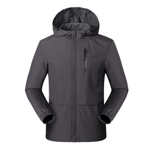 Men's Custom Nonwoven Polyester/Nylon <b>Quilted</b> Jacket with Waterproof Eco-Friendly Zipper Pockets for <b>Winter</b> Outdoor Hiking - Product Image 2