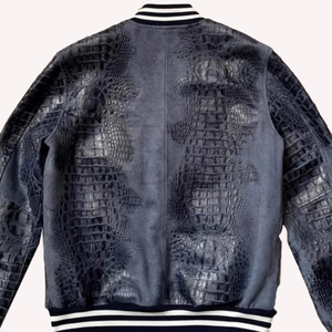 Chaqueta de Cuero para Hombre de Alta Calidad, Ligera y a la Moda, Nuevo Diseño con Tela de Lona, Precio al por Mayor - Product Image 2