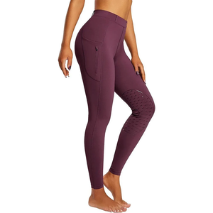 Pantalones profesionales de equitación con silicona antideslizante, de secado rápido y ajuste ceñido, para ciclismo y deportes ecuestres, ideales para exámenes. - Product Image 5