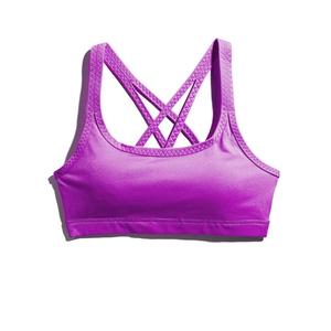 FITME SPORTS Women's Sports <b>Bra</b> Set Spandex/Nylon Material Quick Dry Adjusted Straps Medium Support Mesh Decoration Solid/Plaid - Product Image 6