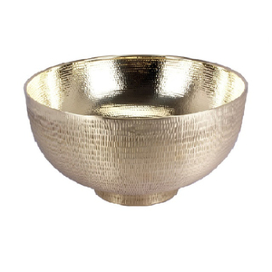 Bol de service en métal au design minimaliste, compatible lave-vaisselle, pour la présentation des aliments, usage domestique, fournisseur de vaisselle de haute qualité en provenance d'Inde. - Product Image 6