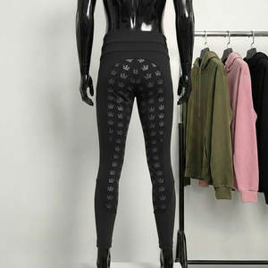 Leggings de equitación personalizados para mujer, cómodos pantalones de equitación de cintura alta, elásticos y antideslizantes para mujer - Product Image 6