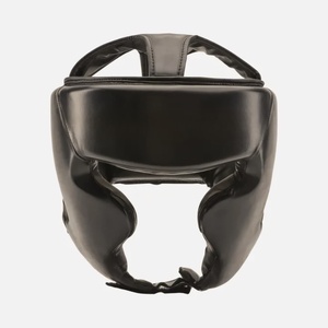 Equipo de Artes Marciales, Protector de Cabeza para Entrenamiento de Boxeo, Cuero, Equipo de Lucha MMA, Casco de Boxeo y Kickboxing - Product Image 2