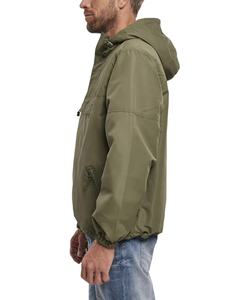 Chaqueta cortavientos impermeable con logotipo personalizado de nuevo diseño, venta al por mayor, ropa de calle, chaquetas cortavientos Anorak para hombre - Product Image 4