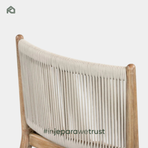 Chaise d'extérieur en bois scandinave, finition naturelle, design confortable et portable, pour hôtel, terrasse et jardin - Product Image 6