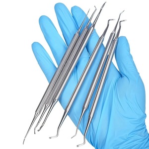 Dental Excavator Dental Instrument <b>Tooth</b> Whitening <b>Pick</b> whitener Bleach Remove Stain set Double-Ended Dental Tool Set reusable - Product Image 6