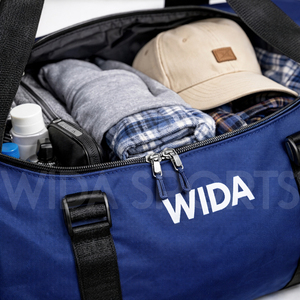 Sac de sport de grande capacité, compartiment pour chaussures, imperméable, polyester, fermeture éclair, écologique, léger, personnalisé - Product Image 6