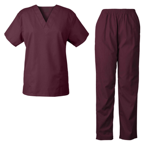 Custom Soft Stretchy Medical Scrubs <b>Set</b> <b>Doctor</b> Nurse Hospital Staff Uniform Dentist Healthcare Workwear - Product Image 2