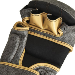 Gants de combat en cuir MMA les plus vendus - Respirants, durables, unisexes, pour l'entraînement et la compétition en arts martiaux, avec fermeture auto-agrippante - Product Image 6