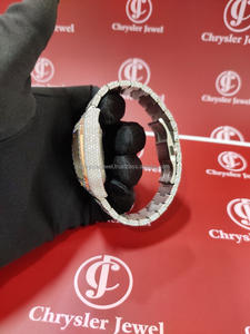 Montres-bracelets de luxe pour hommes, fabricant d'usine, montre-bracelet en verre et acier inoxydable de haute qualité - Product Image 6