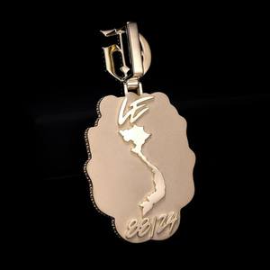 New Trendy Fashion Pass Diamond Tester Iced Out Hip Hop <b>Jewelry</b> 925 Silver VVS1 Moissanite Diamond <b>Jade</b> Jesus Religious Pendant - Product Image 4