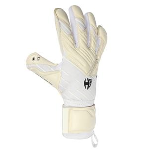 Fabrication de vêtements de sport, gants de gardien de but, paume avant 4 mm en latex Giga, dos en relief et injection de silicone, coupe hybride - Product Image 4