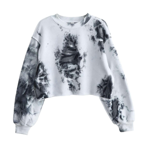 เสื้อครอปท็อปผู้หญิงคุณภาพสูง สวมใส่สบาย มีฮู้ด แขนยาว ผ้าฝ้ายเนื้อนุ่ม สไตล์สตรีทแฟชั่น เหมาะสำหรับใส่ในชีวิตประจำวัน - Product Image 1