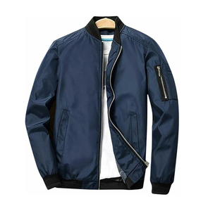 2026 Wholesale Oem Fashion Bomber <b>Jacket</b> for Men Breathable New Arrival Men Bomber <b>Jackets</b> - Product Image 6