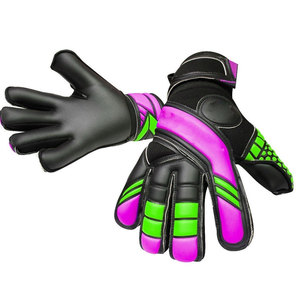 Gants de gardien de but de football personnalisés, à doigts complets, antidérapants, respirants, avec sangle de poignet réglable, unisexe, en PU, pour le sport, avec protection du pouce - Product Image 2