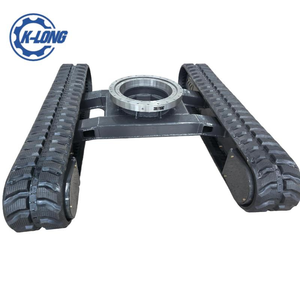 ชุดตีนตะขาบยางรูปสามเหลี่ยมคุณภาพสูง 3-5 ตัน สำหรับรถตักล้อยางขนาดเล็ก, แท่นขุดเจาะขนาดเล็ก, แชสซี - Product Image 2