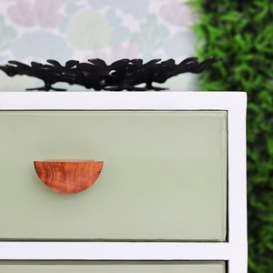 Poignées de porte en bois de noyer au design moderne et luxueux, personnalisables, pour chambre à coucher, poignée de meuble en bois. - Product Image 2
