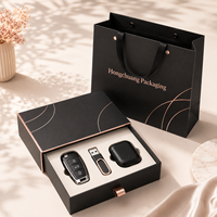 Boîte de rangement personnalisée en gros, écologique et réutilisable, avec doublure en éponge et sac pour l'emballage de montres, bijoux et cadeaux électroniques