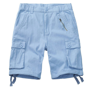 New Fashion <b>Knee</b> <b>Length</b> <b>Women</b> <b>Cargo</b> <b>Shorts</b> 100% Cotton Solid Color High Waist Button Fly Casual Tactical Summer <b>Cargo</b> <b>Shorts</b> - Product Image 1