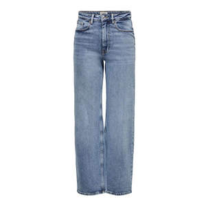 Women’s High Waist <b>Flare</b> <b>Jeans</b> 100% Cotton <b>Vintage</b> Distressed Denim Pants Streetwear Casual - Product Image 1