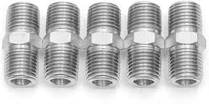 Raccord hexagonal femelle en acier inoxydable SS 304/316, raccord de tuyauterie NPT, connecteur haute pression, hexagonal sanitaire, OEM, zingué - Product Image 1