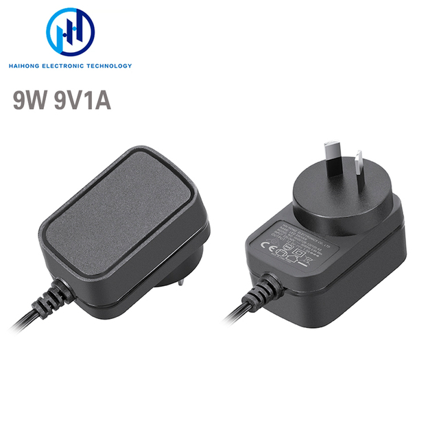 9V1A 9W AC-DC AU Power Adapter | CE/GS/ Certified | High-Efficiency Universal Industrial Commercial Use PC 2-Year Warranty