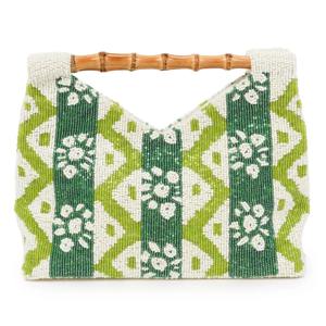 Sac fourre-tout en velours brodé, élégant, fait main, sac fourre-tout naturel pour femmes, sacs à main d'été pour la plage, design unique - Product Image 6