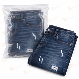 Men's <b>Slim</b> Fit Distressed Ripped Denim Jeans Mid Wash Cotton Casual Style Spring Wear Wholesale Denim Pants for men - Product Image 6